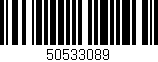 Código de barras (EAN, GTIN, SKU, ISBN): '50533089'