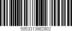 Código de barras (EAN, GTIN, SKU, ISBN): '5053313982902'