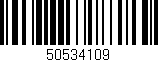 Código de barras (EAN, GTIN, SKU, ISBN): '50534109'