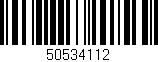 Código de barras (EAN, GTIN, SKU, ISBN): '50534112'