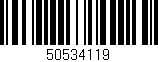 Código de barras (EAN, GTIN, SKU, ISBN): '50534119'