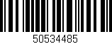Código de barras (EAN, GTIN, SKU, ISBN): '50534485'
