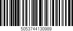 Código de barras (EAN, GTIN, SKU, ISBN): '5053744130989'