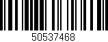 Código de barras (EAN, GTIN, SKU, ISBN): '50537468'