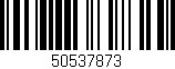 Código de barras (EAN, GTIN, SKU, ISBN): '50537873'