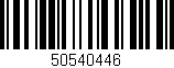 Código de barras (EAN, GTIN, SKU, ISBN): '50540446'