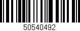 Código de barras (EAN, GTIN, SKU, ISBN): '50540492'