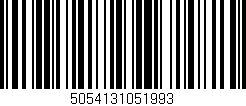 Código de barras (EAN, GTIN, SKU, ISBN): '5054131051993'