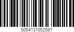 Código de barras (EAN, GTIN, SKU, ISBN): '5054131052587'