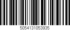 Código de barras (EAN, GTIN, SKU, ISBN): '5054131053935'