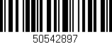 Código de barras (EAN, GTIN, SKU, ISBN): '50542897'