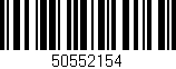 Código de barras (EAN, GTIN, SKU, ISBN): '50552154'