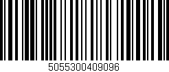 Código de barras (EAN, GTIN, SKU, ISBN): '5055300409096'