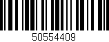 Código de barras (EAN, GTIN, SKU, ISBN): '50554409'