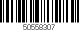 Código de barras (EAN, GTIN, SKU, ISBN): '50558307'