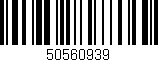 Código de barras (EAN, GTIN, SKU, ISBN): '50560939'