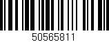 Código de barras (EAN, GTIN, SKU, ISBN): '50565811'