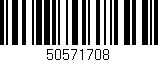 Código de barras (EAN, GTIN, SKU, ISBN): '50571708'