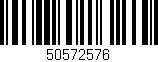 Código de barras (EAN, GTIN, SKU, ISBN): '50572576'