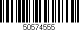 Código de barras (EAN, GTIN, SKU, ISBN): '50574555'