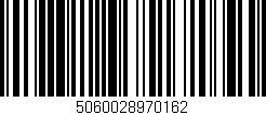 Código de barras (EAN, GTIN, SKU, ISBN): '5060028970162'