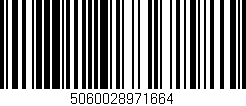Código de barras (EAN, GTIN, SKU, ISBN): '5060028971664'