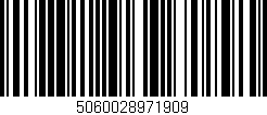 Código de barras (EAN, GTIN, SKU, ISBN): '5060028971909'