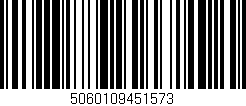 Código de barras (EAN, GTIN, SKU, ISBN): '5060109451573'