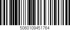 Código de barras (EAN, GTIN, SKU, ISBN): '5060109451764'