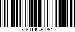 Código de barras (EAN, GTIN, SKU, ISBN): '5060109453751'
