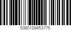 Código de barras (EAN, GTIN, SKU, ISBN): '5060109453775'