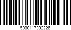 Código de barras (EAN, GTIN, SKU, ISBN): '5060117082226'