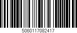 Código de barras (EAN, GTIN, SKU, ISBN): '5060117082417'