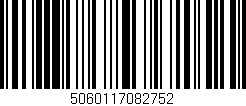 Código de barras (EAN, GTIN, SKU, ISBN): '5060117082752'