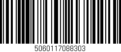 Código de barras (EAN, GTIN, SKU, ISBN): '5060117088303'
