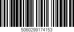 Código de barras (EAN, GTIN, SKU, ISBN): '5060299174153'