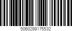 Código de barras (EAN, GTIN, SKU, ISBN): '5060299175532'