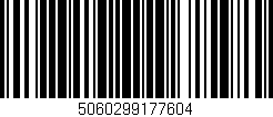 Código de barras (EAN, GTIN, SKU, ISBN): '5060299177604'