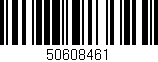 Código de barras (EAN, GTIN, SKU, ISBN): '50608461'