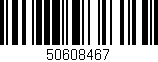 Código de barras (EAN, GTIN, SKU, ISBN): '50608467'
