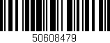 Código de barras (EAN, GTIN, SKU, ISBN): '50608479'