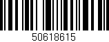 Código de barras (EAN, GTIN, SKU, ISBN): '50618615'