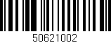 Código de barras (EAN, GTIN, SKU, ISBN): '50621002'