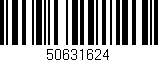 Código de barras (EAN, GTIN, SKU, ISBN): '50631624'