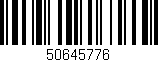 Código de barras (EAN, GTIN, SKU, ISBN): '50645776'