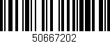 Código de barras (EAN, GTIN, SKU, ISBN): '50667202'