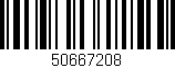 Código de barras (EAN, GTIN, SKU, ISBN): '50667208'