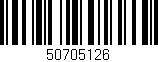 Código de barras (EAN, GTIN, SKU, ISBN): '50705126'