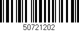 Código de barras (EAN, GTIN, SKU, ISBN): '50721202'