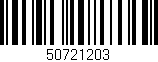 Código de barras (EAN, GTIN, SKU, ISBN): '50721203'